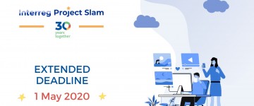 INTERREG 30 YEARS PROJECT SLAM - DEADLINE EXTENDED TO 1st MAY!