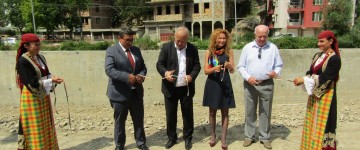 Project Flood Protection: The retaining wall of Dr. Petar Beron Street in Smolyan was officially opened
